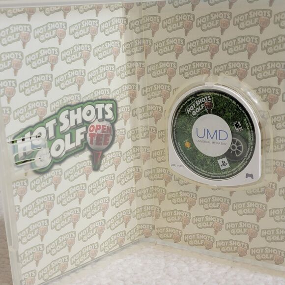 Lot of 2 Sony PSP UMD Sports Games Pro Stroke Golf | Hot Shots Golf Open Tee - Picture 6 of 7